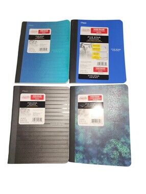 Five Star 100 Page Wide Ruled Composition Notebooks